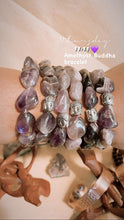 Load image into Gallery viewer, Amethyst Buddha Bracelet