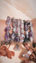 Load image into Gallery viewer, Amethyst Buddha Bracelet